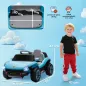 Coche Eléctrico para Niños de +3 Años Volkswagen E-Buggy 12V con Mando a Distancia 2,4 G Ruedas con Suspensión Azul