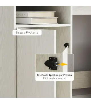 Escritorio con Estantería