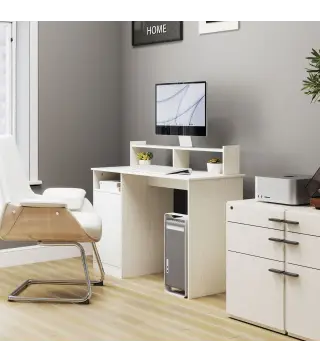 Escritorio con Estantería