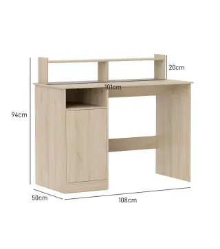 Escritorio con Estantería