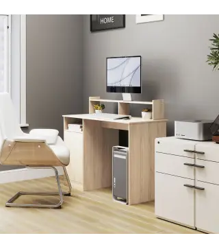 Escritorio con Estantería