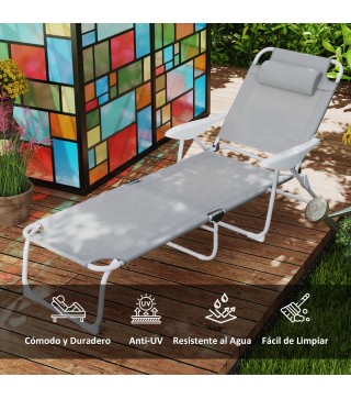 Tumbona Plegable