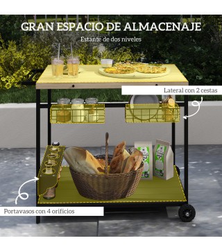 Camarera con Ruedas