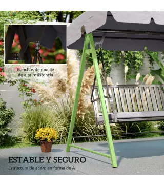 Balancín Jardín Exterior