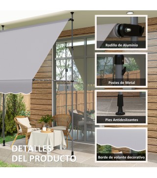 Toldo Manual Retráctil