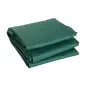 Funda para Muebles de Jardín Exterior Impermeable Tela Oxford con Cierre de Cordón y Ojales 222x155x67 cm Verde Oscuro