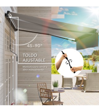 Toldo Manual Retráctil