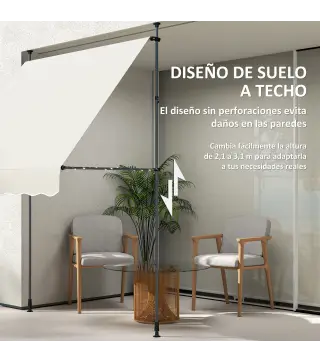 Toldo Manual Retráctil