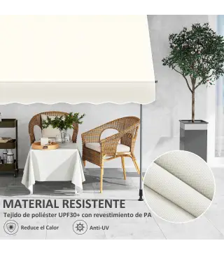 Toldo Manual Retráctil
