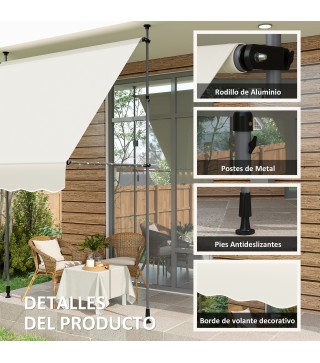 Toldo Manual Retráctil