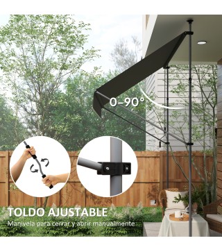 Toldo Manual Retráctil