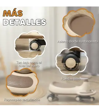 Correpasillos Giratorio Infantil