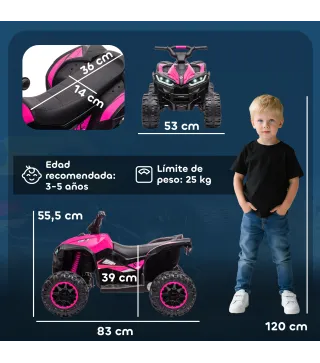 Quad Eléctrico Infantil