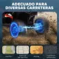 Quad Eléctrico para Niños de 3-5 Años Vehículo Eléctrico a Batería 12V con 2 Motores 83x53x55,5 cm Rosa