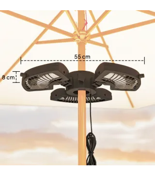 Estufa Exterior Eléctrica