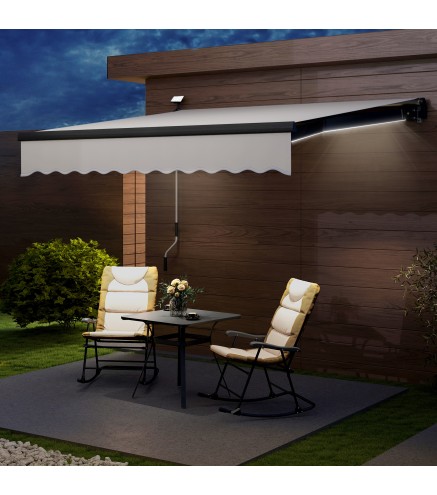 Toldo Manual Retráctil