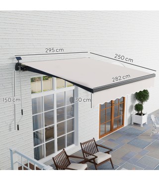 Toldo Manual Retráctil
