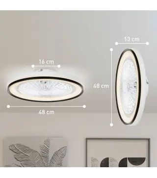 Ventilador Techo Luz