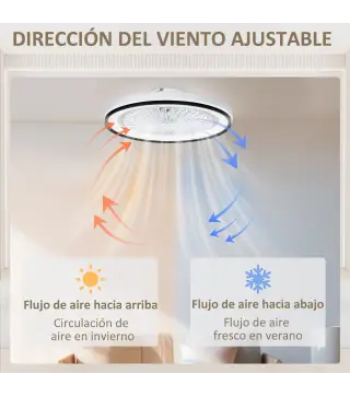 Ventilador Techo Luz