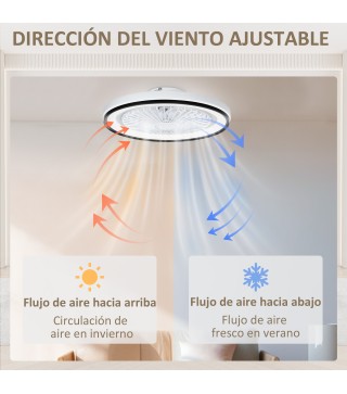 Ventilador Techo Luz