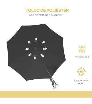 Sombrilla de Pared