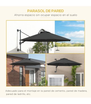 Sombrilla de Pared