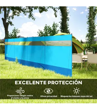 Cortavientos para Camping
