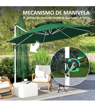 Sombrilla Excéntrica