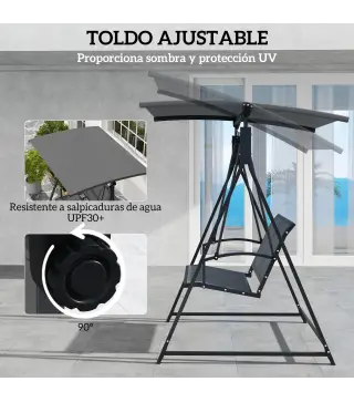 Balancín Jardín Exterior