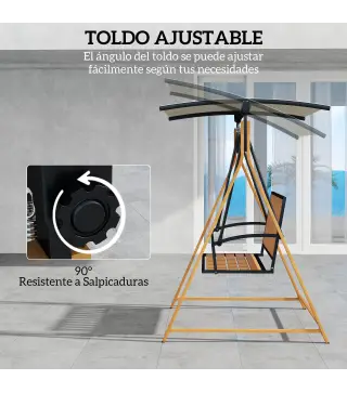 Balancín Jardín Exterior