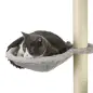 Juego de Escalada para Gatos de 4 Piezas Montado en la Pared con Hamaca Plataformas y Rascadores de Sisal Gris