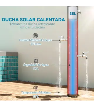 Ducha Solar Exterior