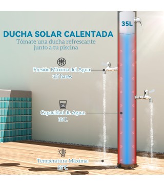 Ducha Solar Exterior