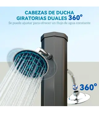 Ducha Solar Exterior