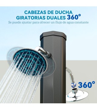 Ducha Solar Exterior