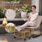 Conjunto Sillón Ratán Conjunto Sillón Ratán