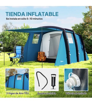 Tienda Campaña Inflable