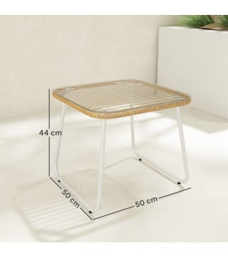Mesa de Ratán