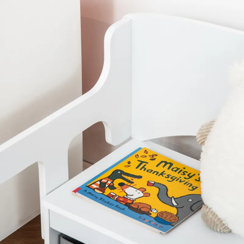 2 en 1 Banco de Madera Infantil 2 en 1 Banco de Madera Infantil