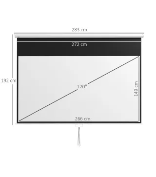 Pantalla de Proyector