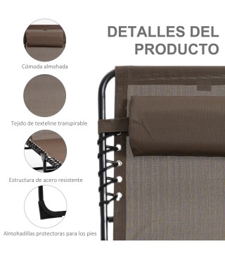 Tumbona Plegable