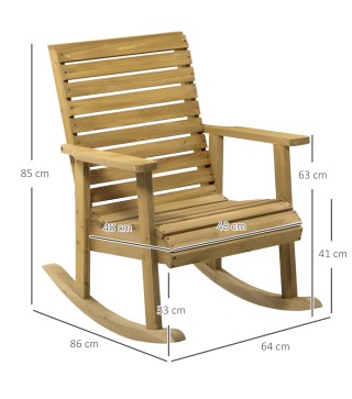 Mecedora de Madera