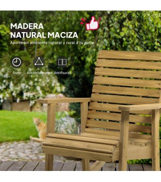Mecedora de Madera