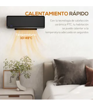 Calentador Eléctrico Pared