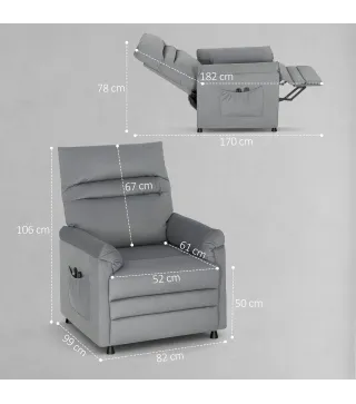 Sillón Masaje Reclinable