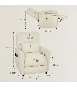 Sillón Masaje Reclinable