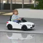 Coche de Batería para Niños 12V BMW M4 con Mando a Distancia Faros Bocina Música Velocidad 3-5 km/h Blanco Coche de Batería para Niños 12V BMW M4 con Mando a Distancia Faros Bocina Música Velocidad 3-5 km/h Blanco