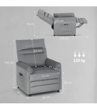 Sillón Masaje Reclinable