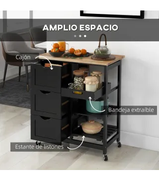 Carrito de Cocina