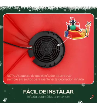 Hinchable de Navidad